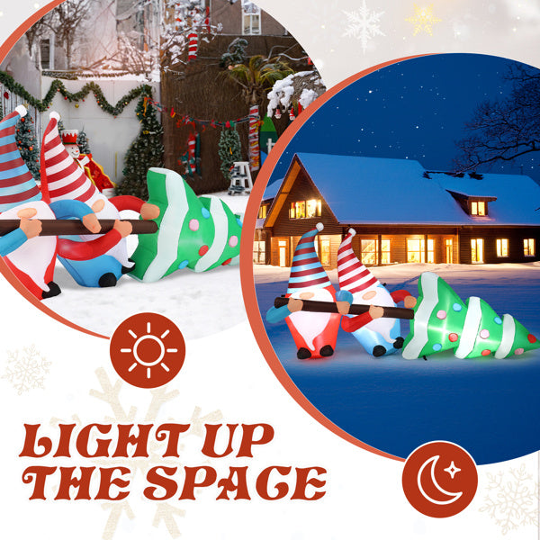Lighted Christmas Inflatable Decoration