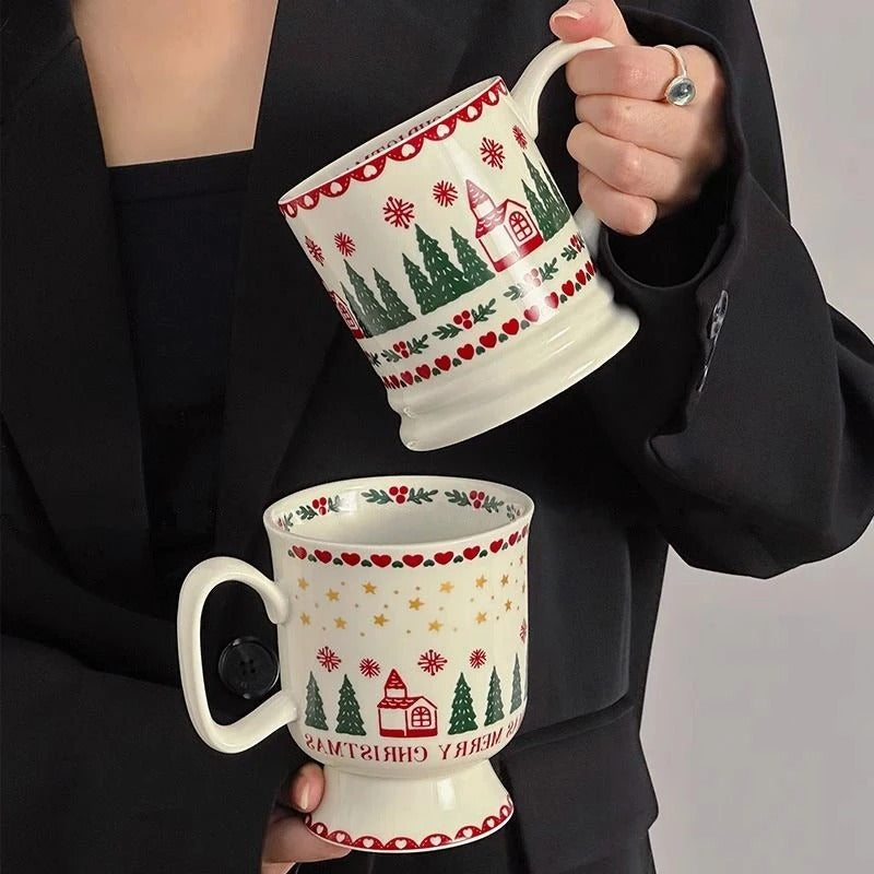 Christmas Ceramic Mug Cup