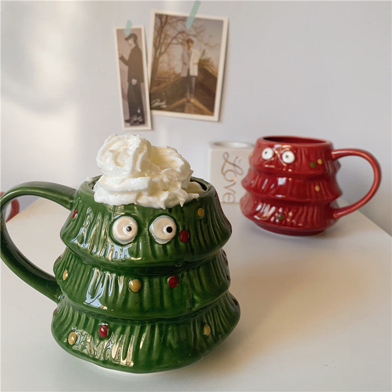 Christmas Tree Ceramic Mug