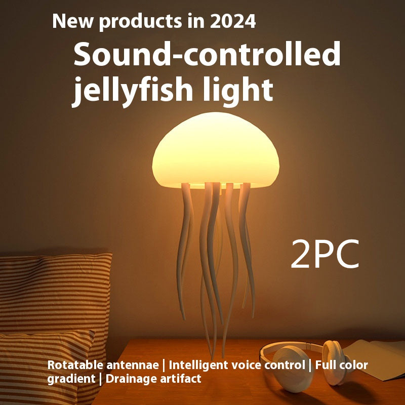 Night Light Portable Jellyfish Lamp
