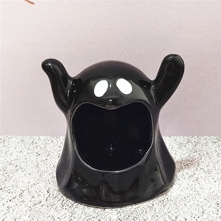 Halloween Ghost Ceramic Ornaments