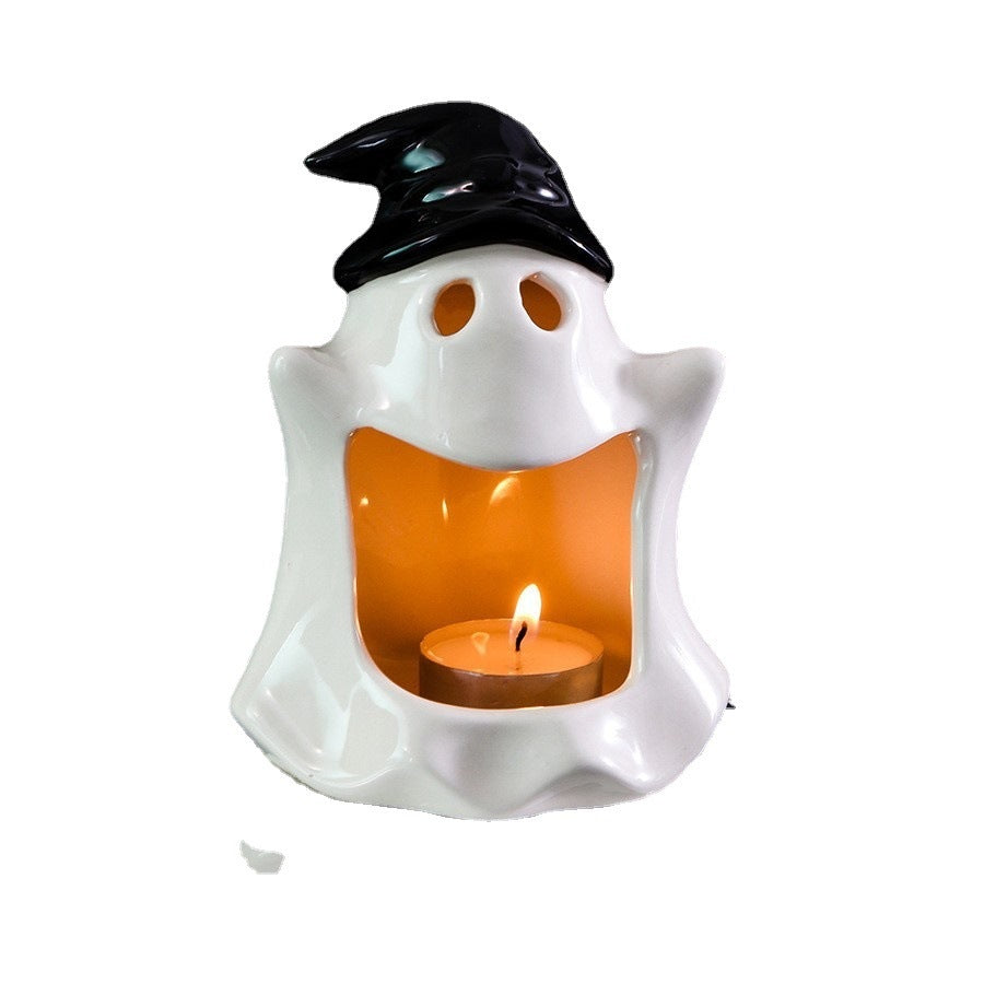 Halloween Ghost Ceramic Ornaments
