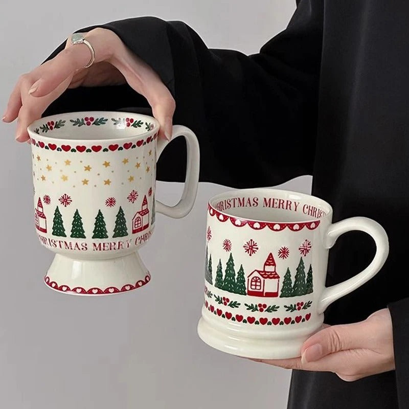 Christmas Ceramic Mug Cup