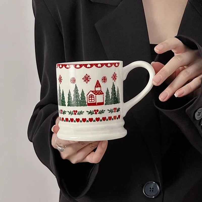 Christmas Ceramic Mug Cup
