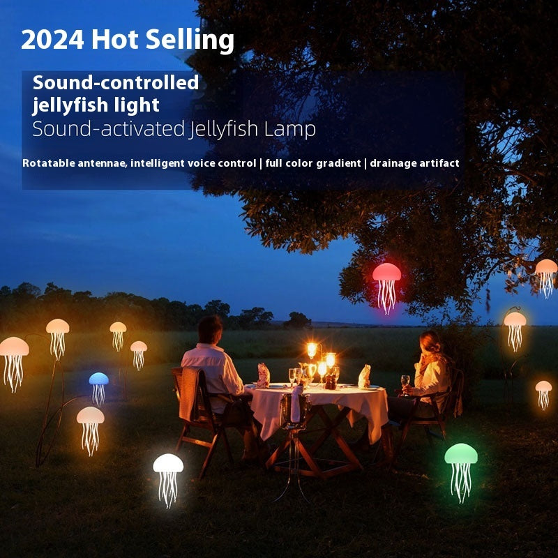Night Light Portable Jellyfish Lamp
