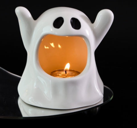 Halloween Ghost Ceramic Ornaments