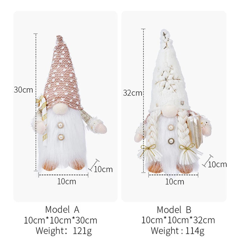 Glowing Gnome Christmas Decorations 2025(30cm) - Dollify