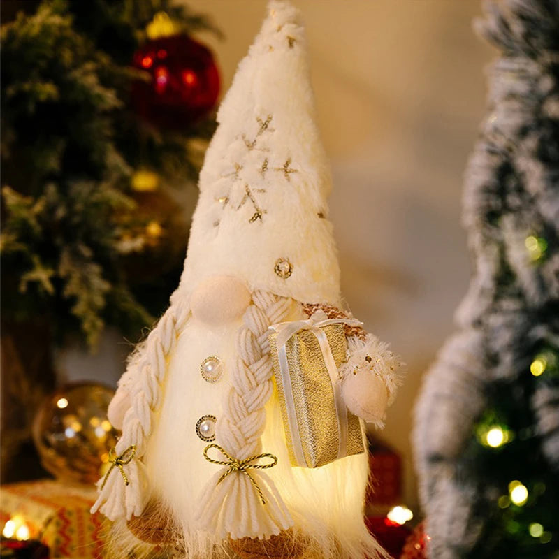 Glowing Gnome Christmas Decorations 2025(30cm) - Dollify