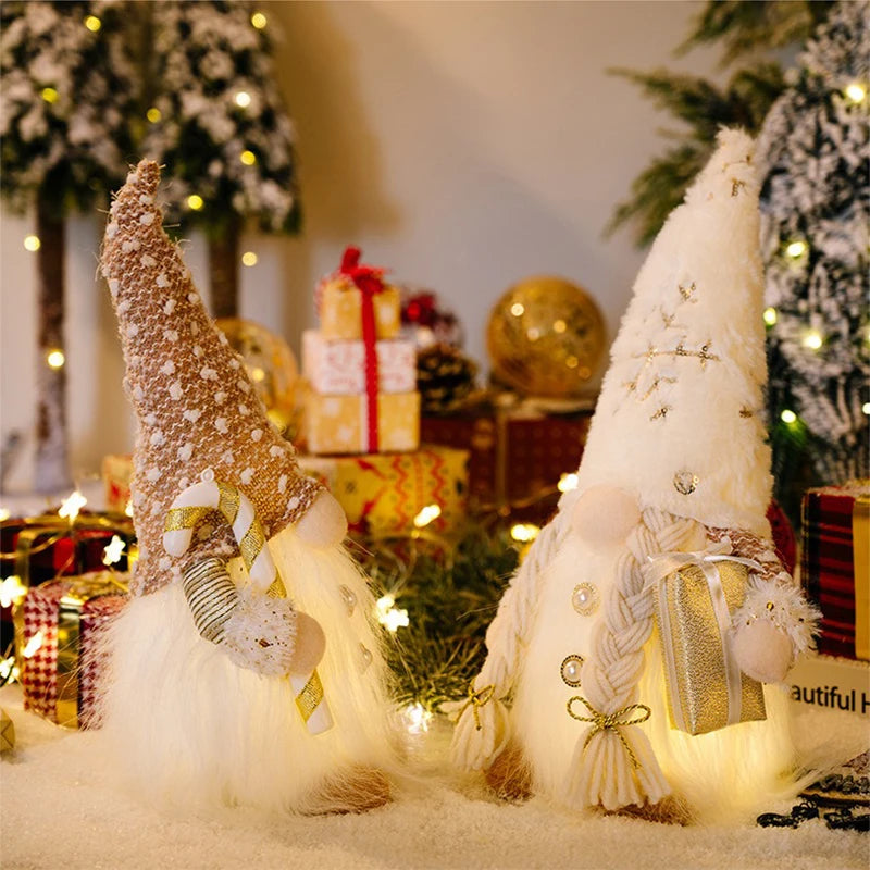 Glowing Gnome Christmas Decorations 2025(30cm) - Dollify