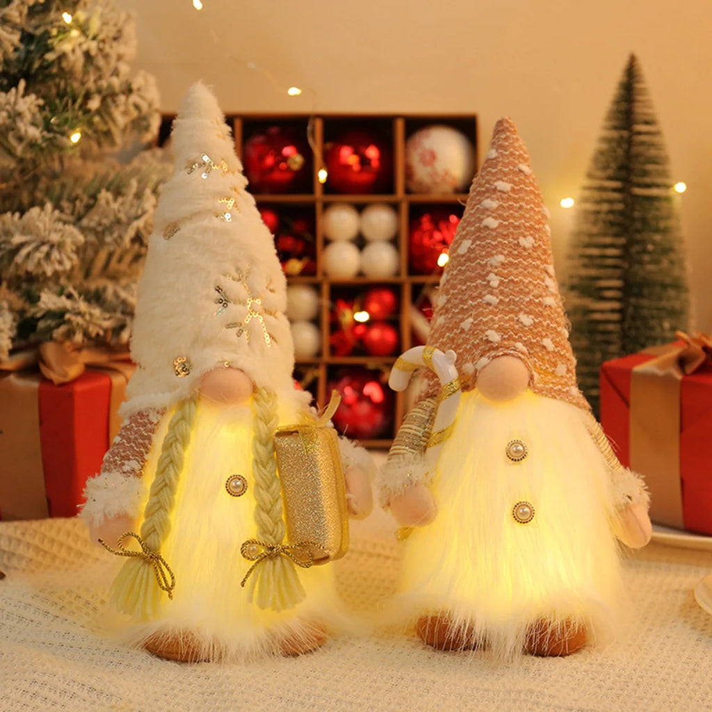 Glowing Gnome Christmas Decorations 2025(30cm) - Dollify