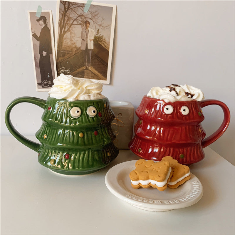 Christmas Tree Ceramic Mug