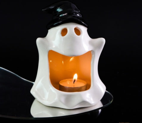 Halloween Ghost Ceramic Ornaments