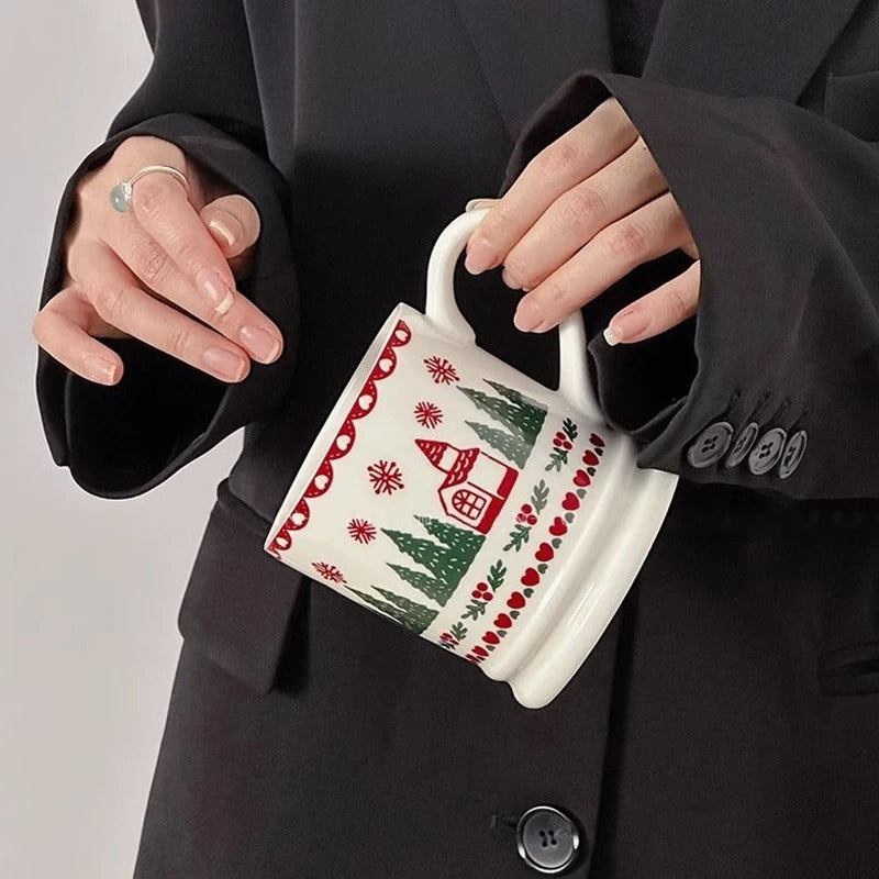 Christmas Ceramic Mug Cup