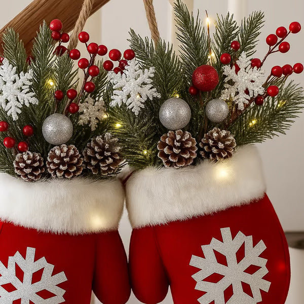 Christmas Gloves Ornaments