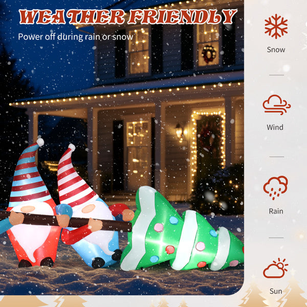 Lighted Christmas Inflatable Decoration